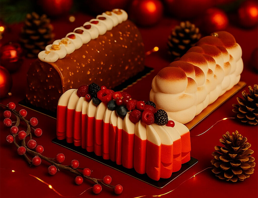 Nos bûches et autres créations de Noël