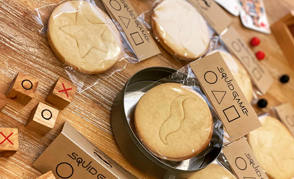 Les biscuits Squid Game sont là !