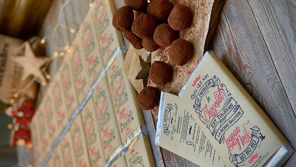 Tablettes de chocolat