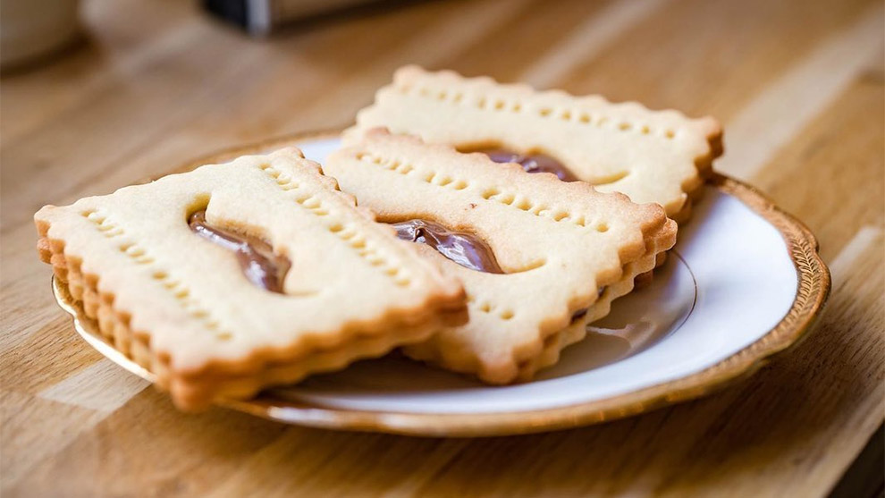 Biscuit à texte